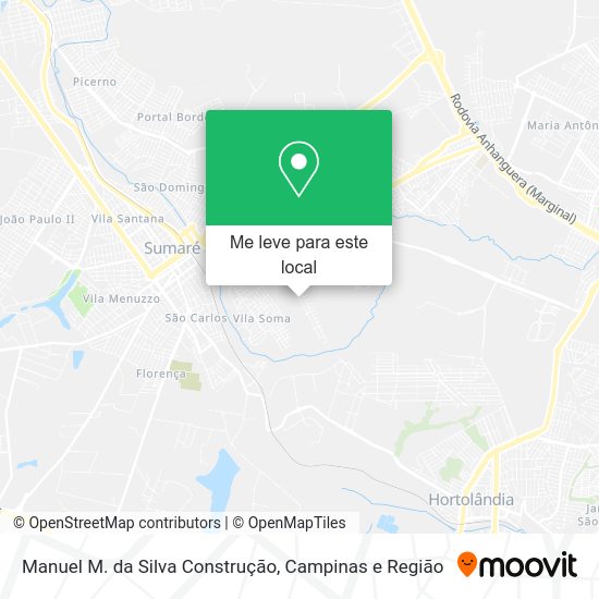 Manuel M. da Silva Construção mapa