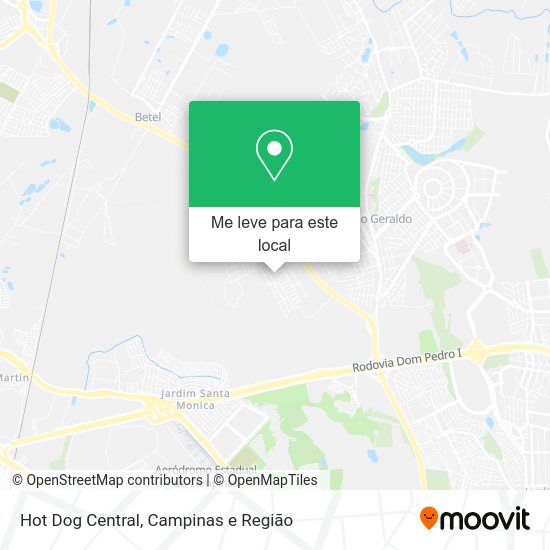 Hot Dog Central mapa