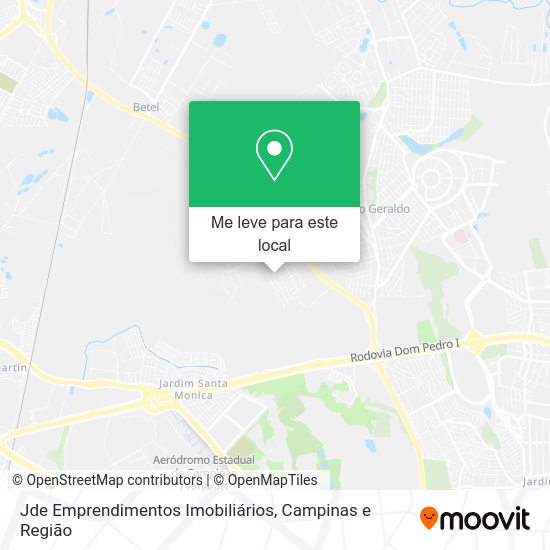 Jde Emprendimentos Imobiliários mapa
