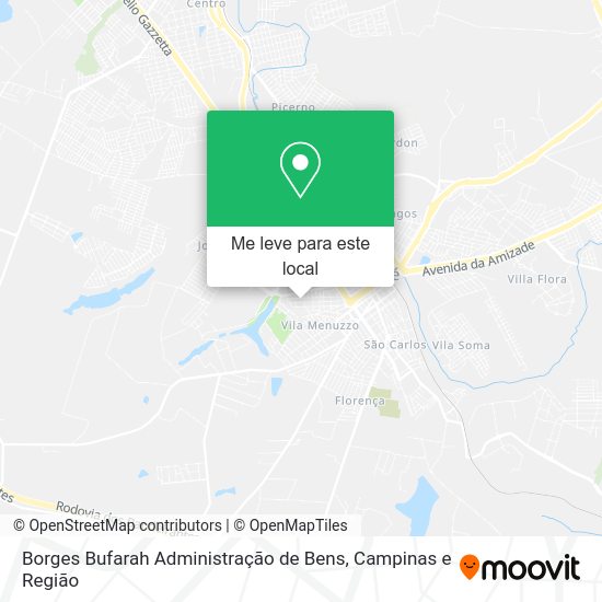 Borges Bufarah Administração de Bens mapa