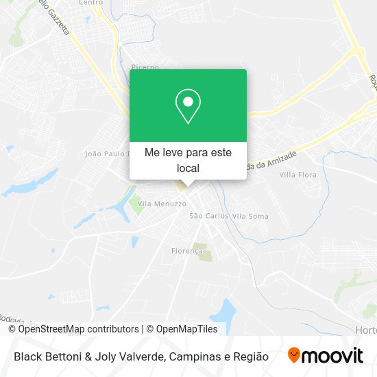 Black Bettoni & Joly Valverde mapa
