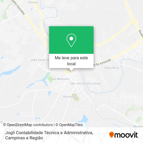 Jogli Contabilidade Técnica e Administrativa mapa