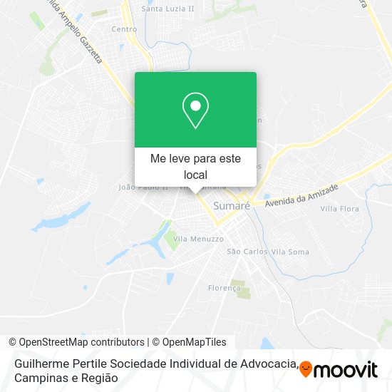 Guilherme Pertile Sociedade Individual de Advocacia mapa
