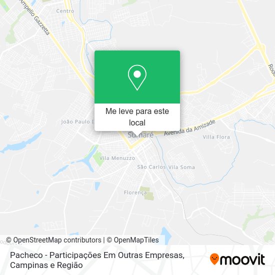 Pacheco - Participações Em Outras Empresas mapa