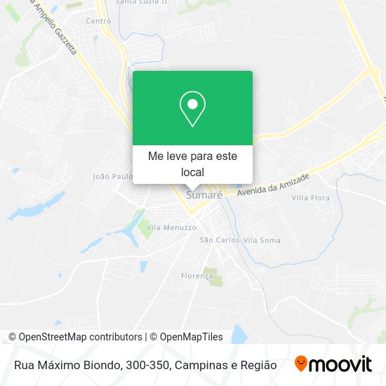 Rua Máximo Biondo, 300-350 mapa