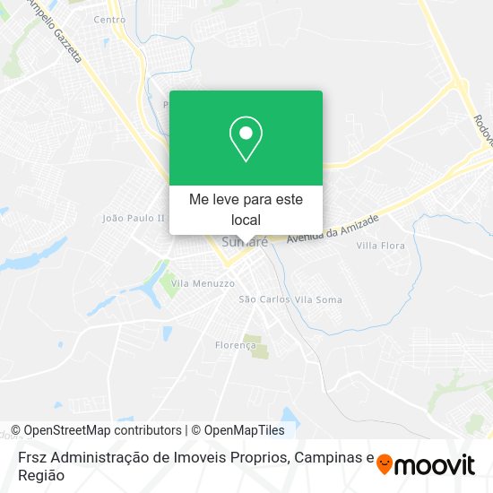 Frsz Administração de Imoveis Proprios mapa