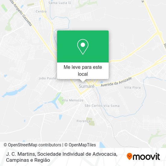 J. C. Martins, Sociedade Individual de Advocacia mapa