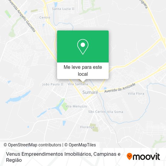 Venus Empreendimentos Imobiliários mapa