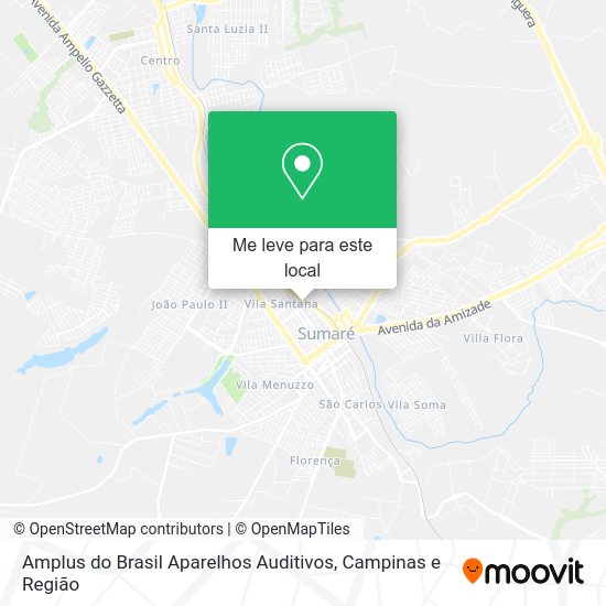 Amplus do Brasil Aparelhos Auditivos mapa