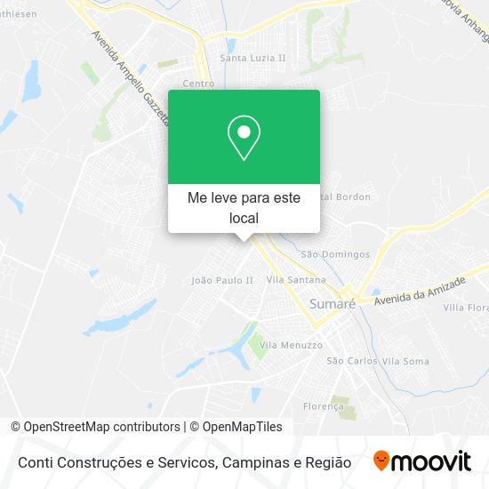 Conti Construções e Servicos mapa
