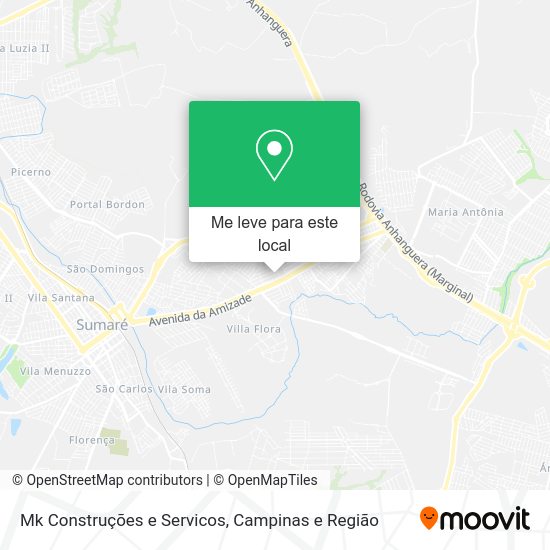 Mk Construções e Servicos mapa