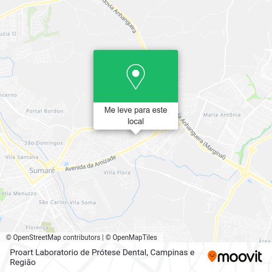 Proart Laboratorio de Prótese Dental mapa