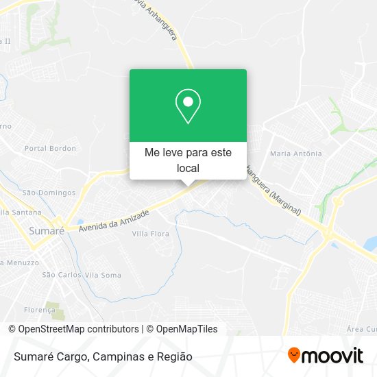 Sumaré Cargo mapa