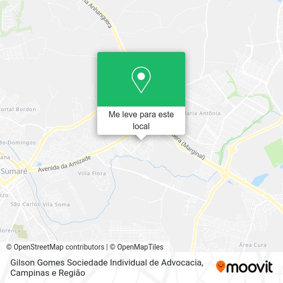 Gilson Gomes Sociedade Individual de Advocacia mapa