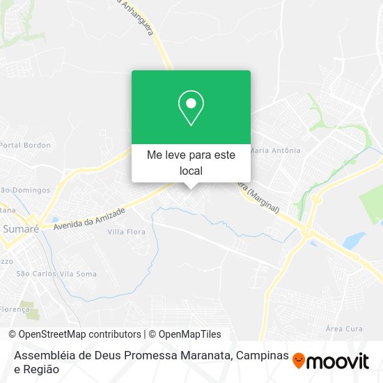 Assembléia de Deus Promessa Maranata mapa