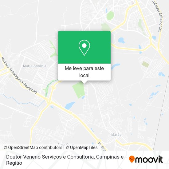 Doutor Veneno Serviços e Consultoria mapa