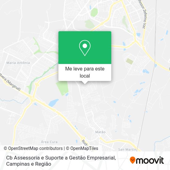 Cb Assessoria e Suporte a Gestão Empresarial mapa