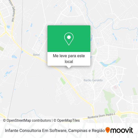 Infante Consultoria Em Software mapa