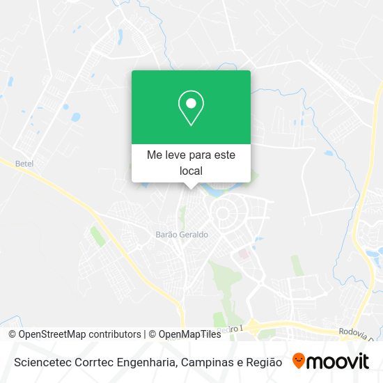 Sciencetec Corrtec Engenharia mapa