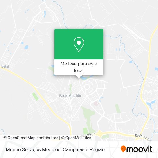 Merino Serviços Medicos mapa