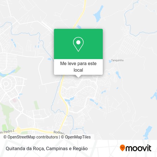 Quitanda da Roça mapa