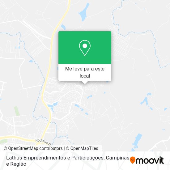 Lathus Empreendimentos e Participações mapa