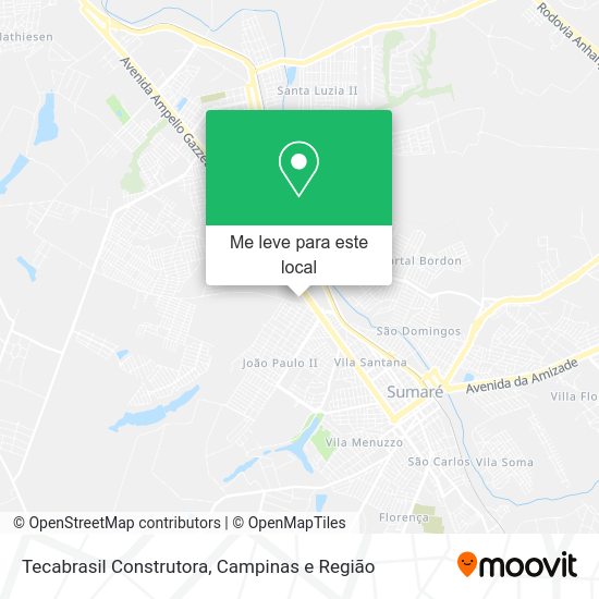 Tecabrasil Construtora mapa