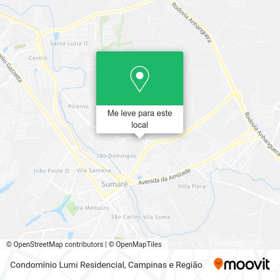 Condomínio Lumi Residencial mapa