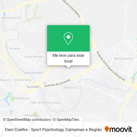 Dani Coelho - Sport Psychology mapa