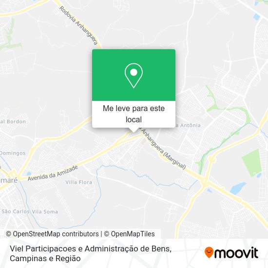 Viel Participacoes e Administração de Bens mapa