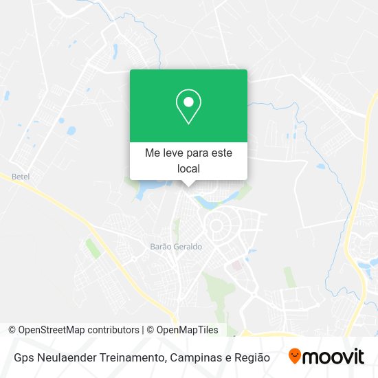 Gps Neulaender Treinamento mapa