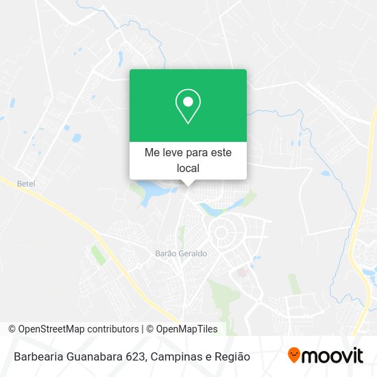 Barbearia Guanabara 623 mapa