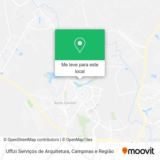 Uffizi Serviços de Arquitetura mapa