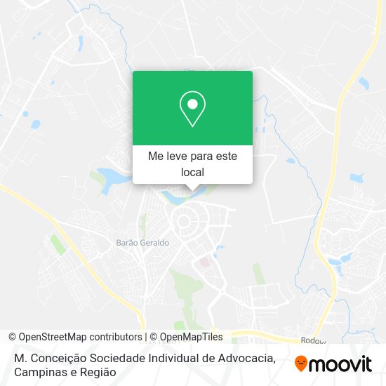 M. Conceição Sociedade Individual de Advocacia mapa