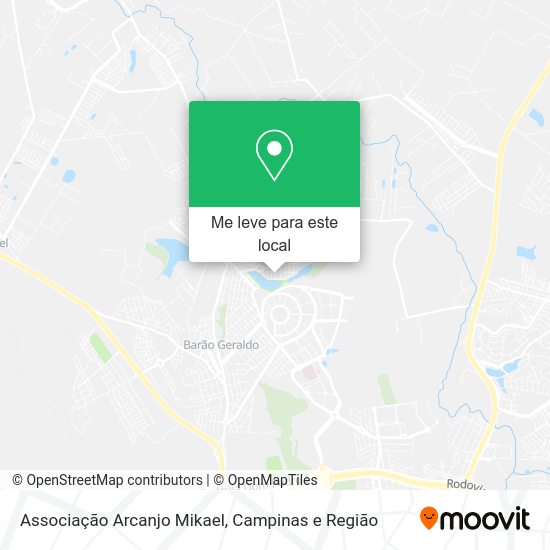 Associação Arcanjo Mikael mapa