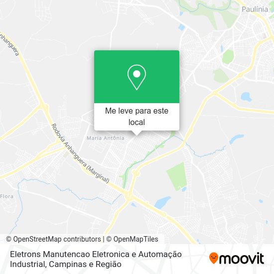 Eletrons Manutencao Eletronica e Automação Industrial mapa
