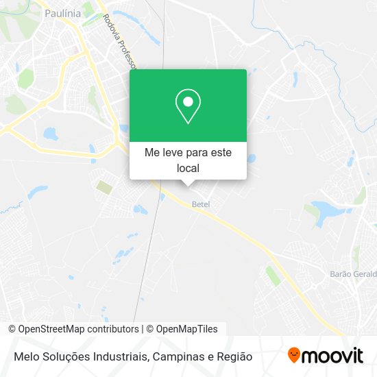 Melo Soluções Industriais mapa