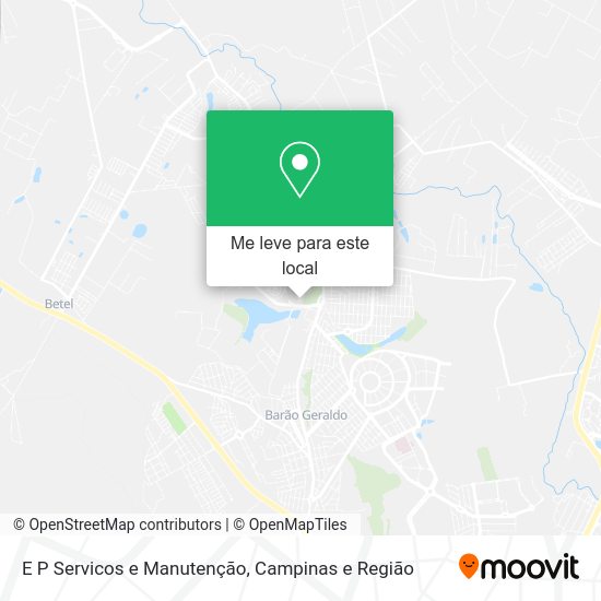E P Servicos e Manutenção mapa