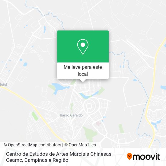 Centro de Estudos de Artes Marciais Chinesas - Ceamc mapa