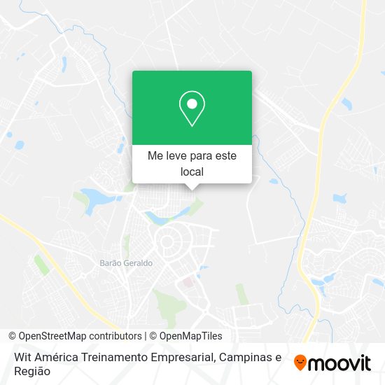 Wit América Treinamento Empresarial mapa