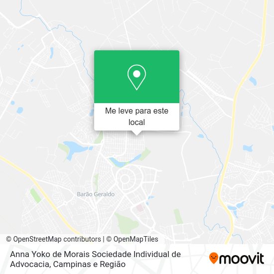 Anna Yoko de Morais Sociedade Individual de Advocacia mapa