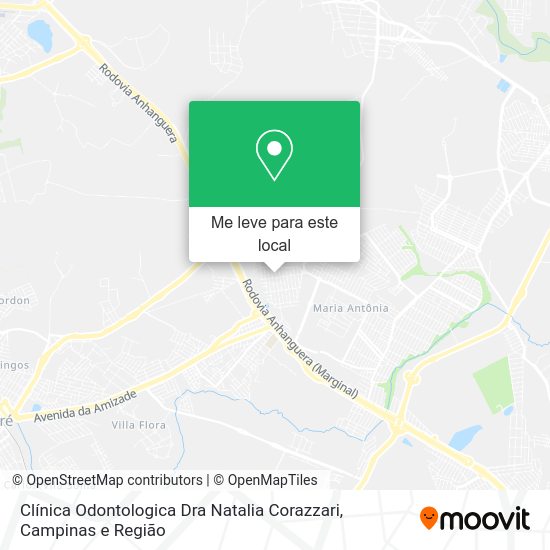 Clínica Odontologica Dra Natalia Corazzari mapa
