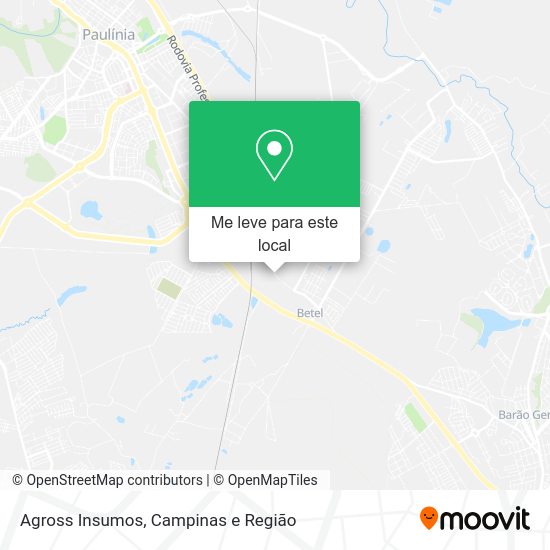 Agross Insumos mapa