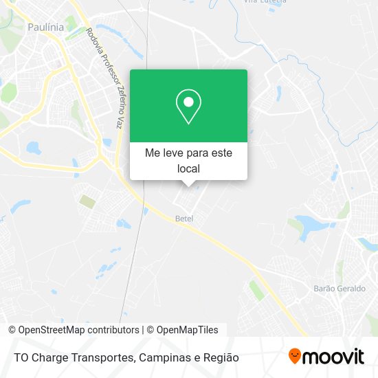 TO Charge Transportes mapa