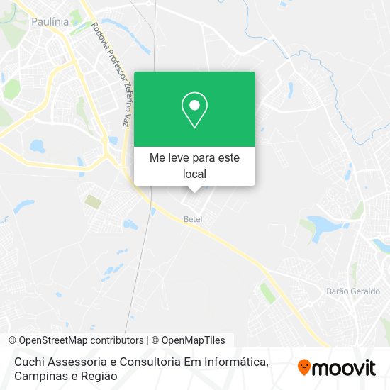 Cuchi Assessoria e Consultoria Em Informática mapa
