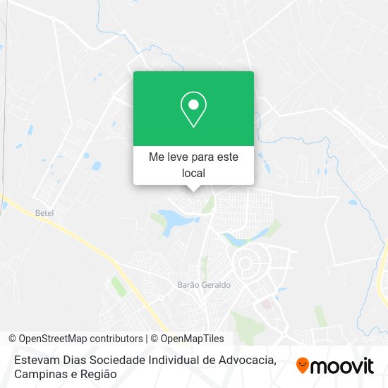 Estevam Dias Sociedade Individual de Advocacia mapa