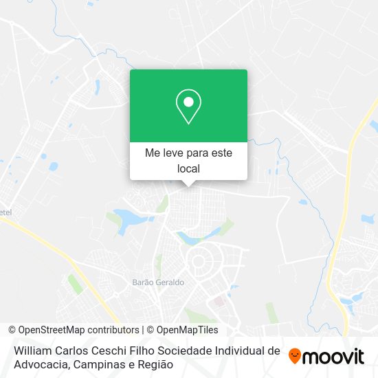 William Carlos Ceschi Filho Sociedade Individual de Advocacia mapa