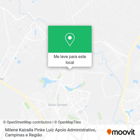 Milene Kairalla Pinke Luiz Apoio Administrativo mapa