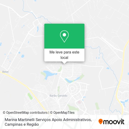 Marina Martinelli Serviços Apoio Administrativos mapa