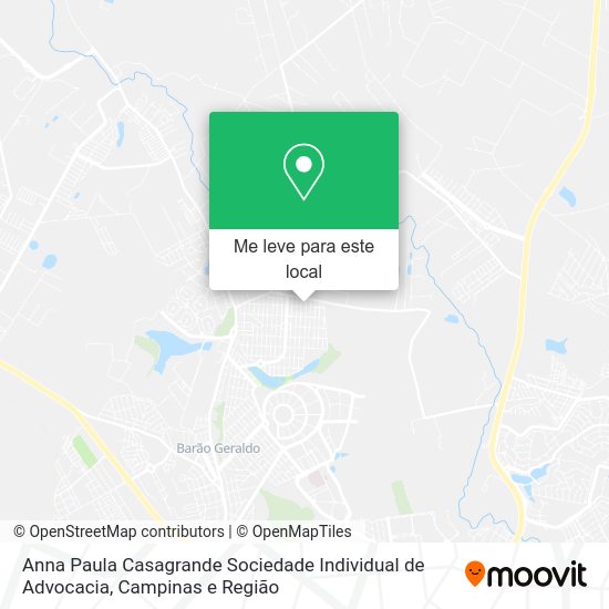 Anna Paula Casagrande Sociedade Individual de Advocacia mapa